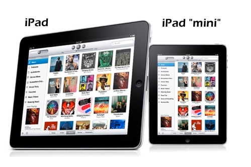 Apple планирует запустить iPad Mini?