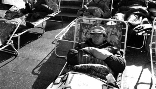 Студенческое голодание длилось две недели / Фото Укринформ